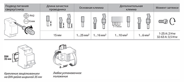 Автомат 3Р 6А C 6кА S9FN Systeme Electric Systeme9