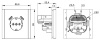 Фортепиано белый розетка скрытая 1-мест заземление шторки USB А+А IP20 